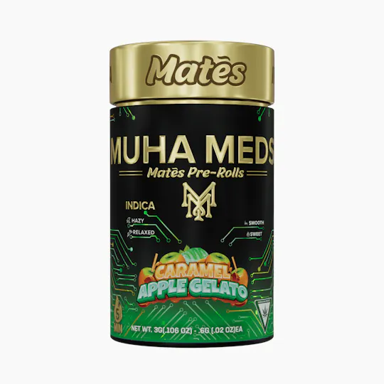 Muha Meds - Muha Meds | Caramel Apple Gelato | Infused Joints | 0.6g each | 5pk - 1