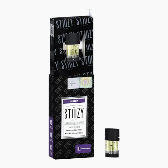 STIIIZY - - GMO COOKIES - CANNABIS DERIVED TERPENES POD .5G - IL - 1