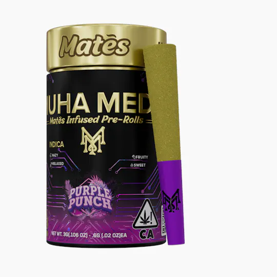 Muha Meds - Muha Meds | Purple Punch | Infused Joints | 0.6g each | 5pk - 1