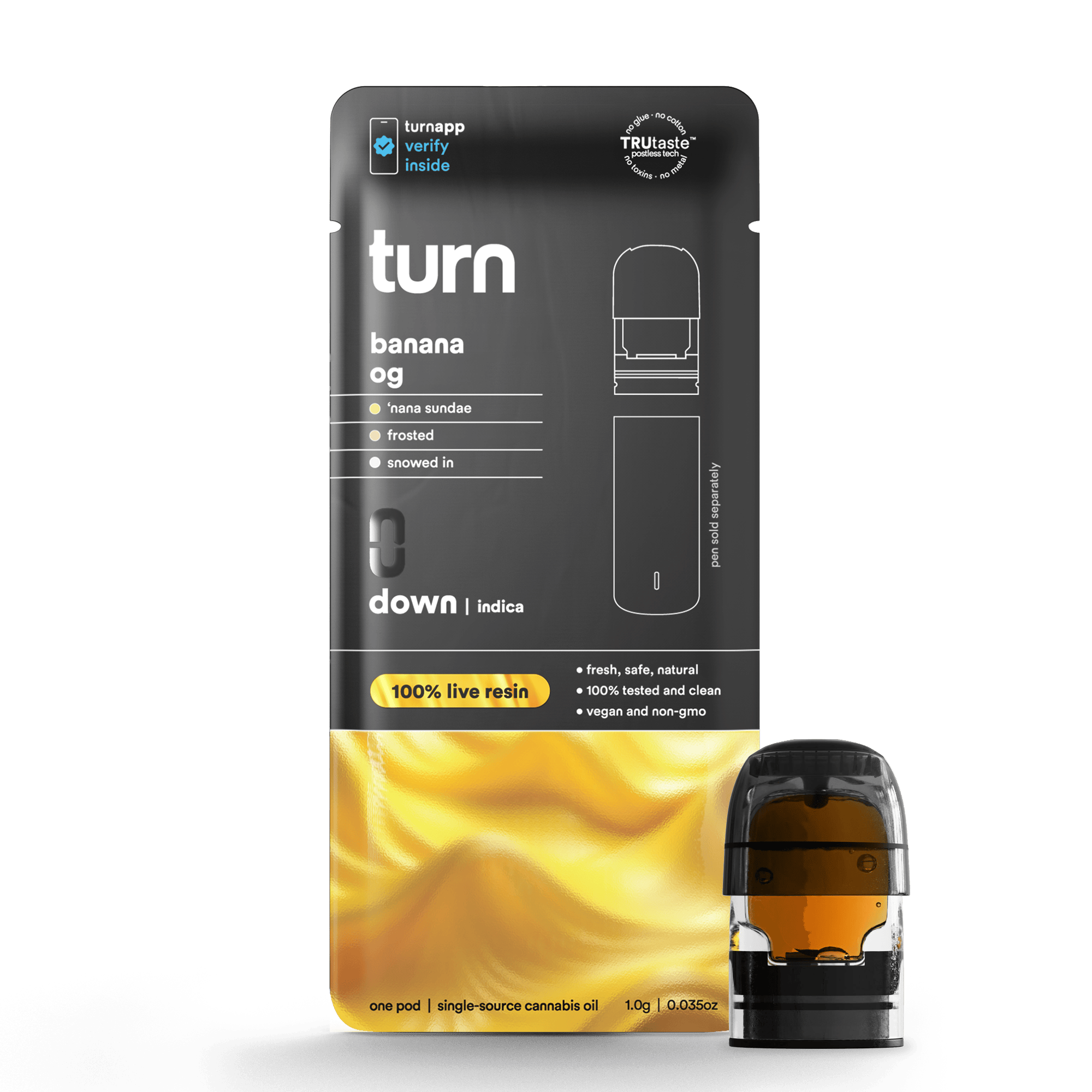 turn - Banana OG | 100% Live Resin | Indica - 1