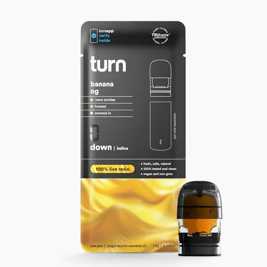 turn - Banana OG | 100% Live Resin | Indica - 1
