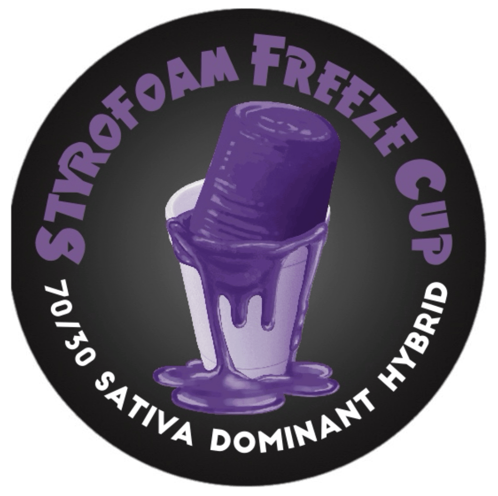 Team Elite Genetics - Styrofoam Freeze Cup | Rosin | Cold Cure Badder | 1g - 1