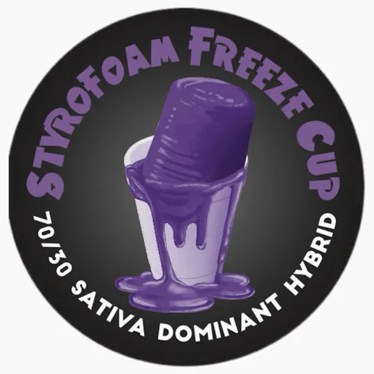 Team Elite Genetics - Styrofoam Freeze Cup | Rosin | Cold Cure Badder | 1g - 1