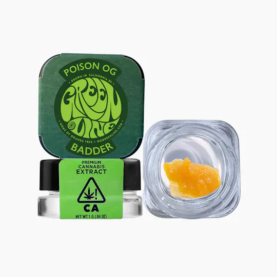 Greenline - Poison OG - Badder - Extract - Hybrid - 1g - 1