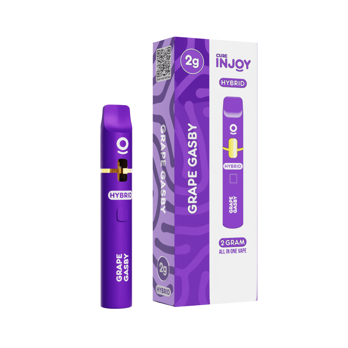 Cure Injoy - Grape Gasby | Disposable | 2g - 1