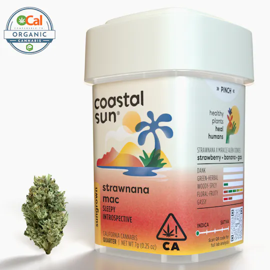 Coastal Sun - Strawnana Mac Sungrown Flower 7g - 1