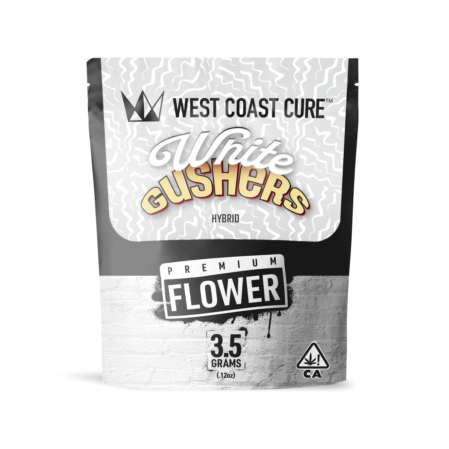 West Coast Cure - White Gushers - 3.5G Premium Flower - 1