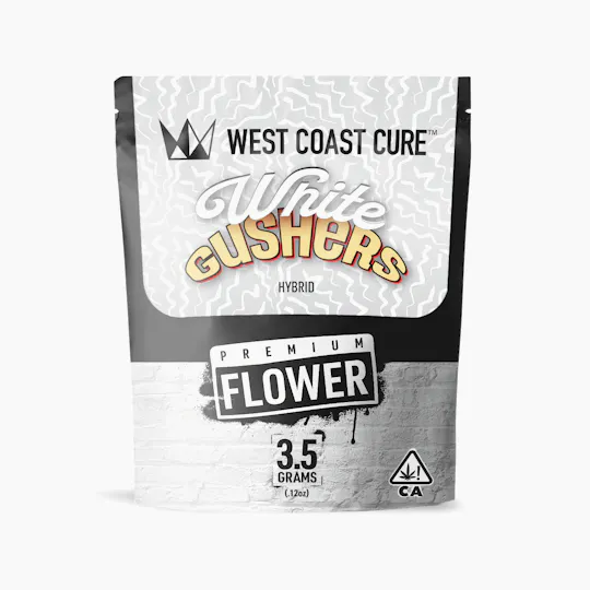 West Coast Cure - White Gushers - 3.5G Premium Flower - 1