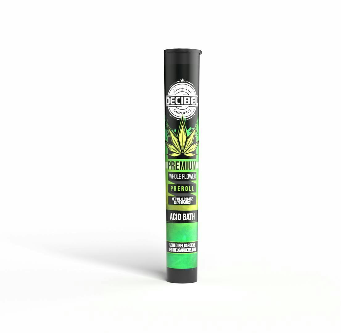 Decibel Gardens - Acid Bath | Pre Roll | 0.75g - 1