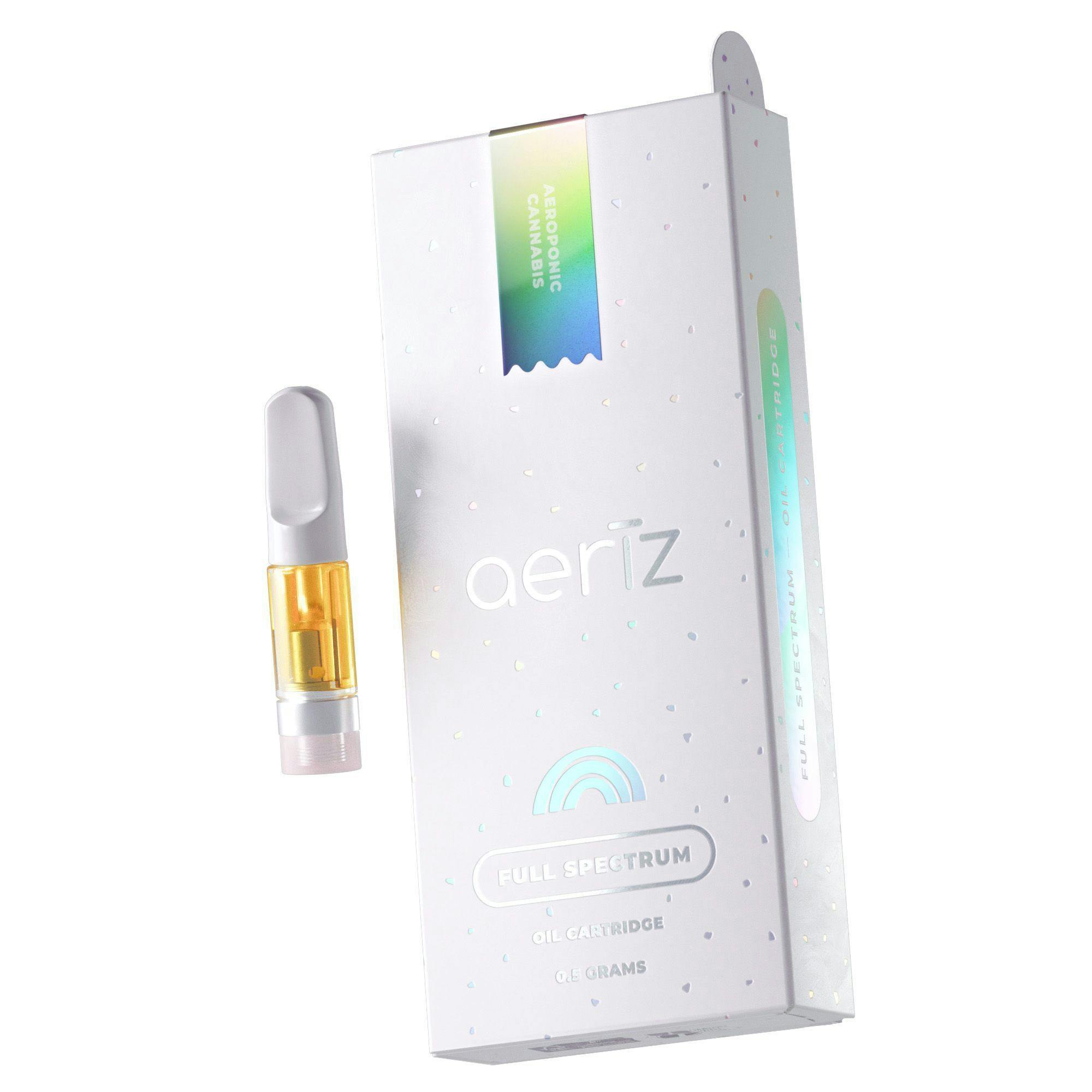 Aeriz - Jet Fuel OG Full Spectrum Hash Oil Vape Cartridge 0.5g - 1