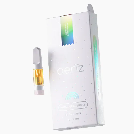 Aeriz - Jet Fuel OG Full Spectrum Hash Oil Vape Cartridge 0.5g - 1