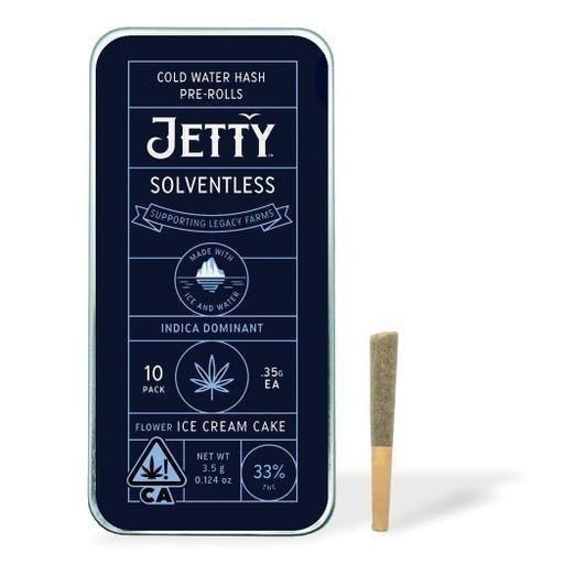 Jetty Extracts - Ice Cream Cake | Live Rosin Infused Minis | 0.35g each | 10pk - 1