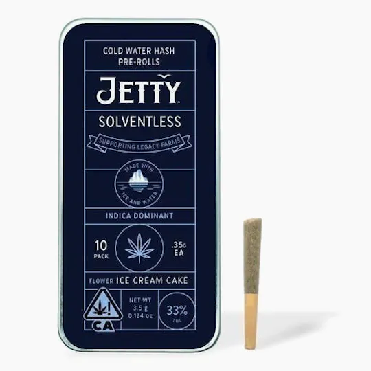 Jetty Extracts - Ice Cream Cake | Live Rosin Infused Minis | 0.35g each | 10pk - 1