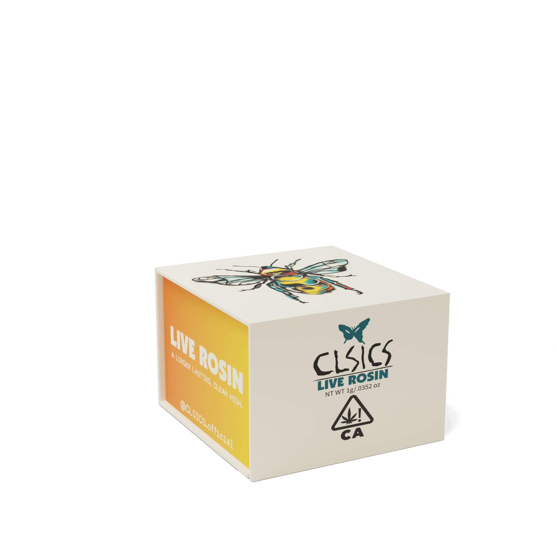 CLSICS Rosin & Rosin Infused Pre Rolls - Tropicana Cherry - 1g Live Rosin Extract - 1