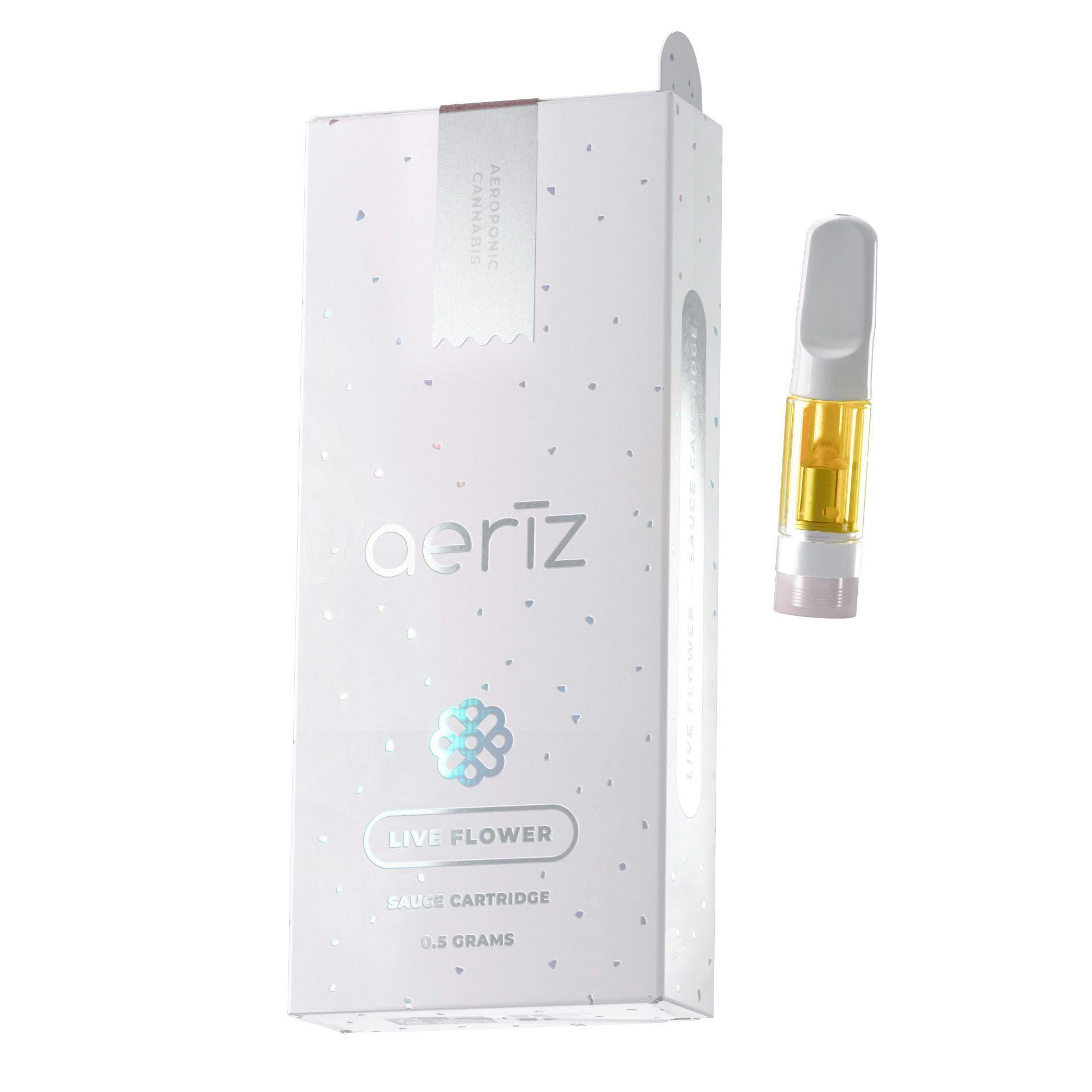 Aeriz - Jet Fuel OG Live Flower Vape Cartridge 0.5g - 1