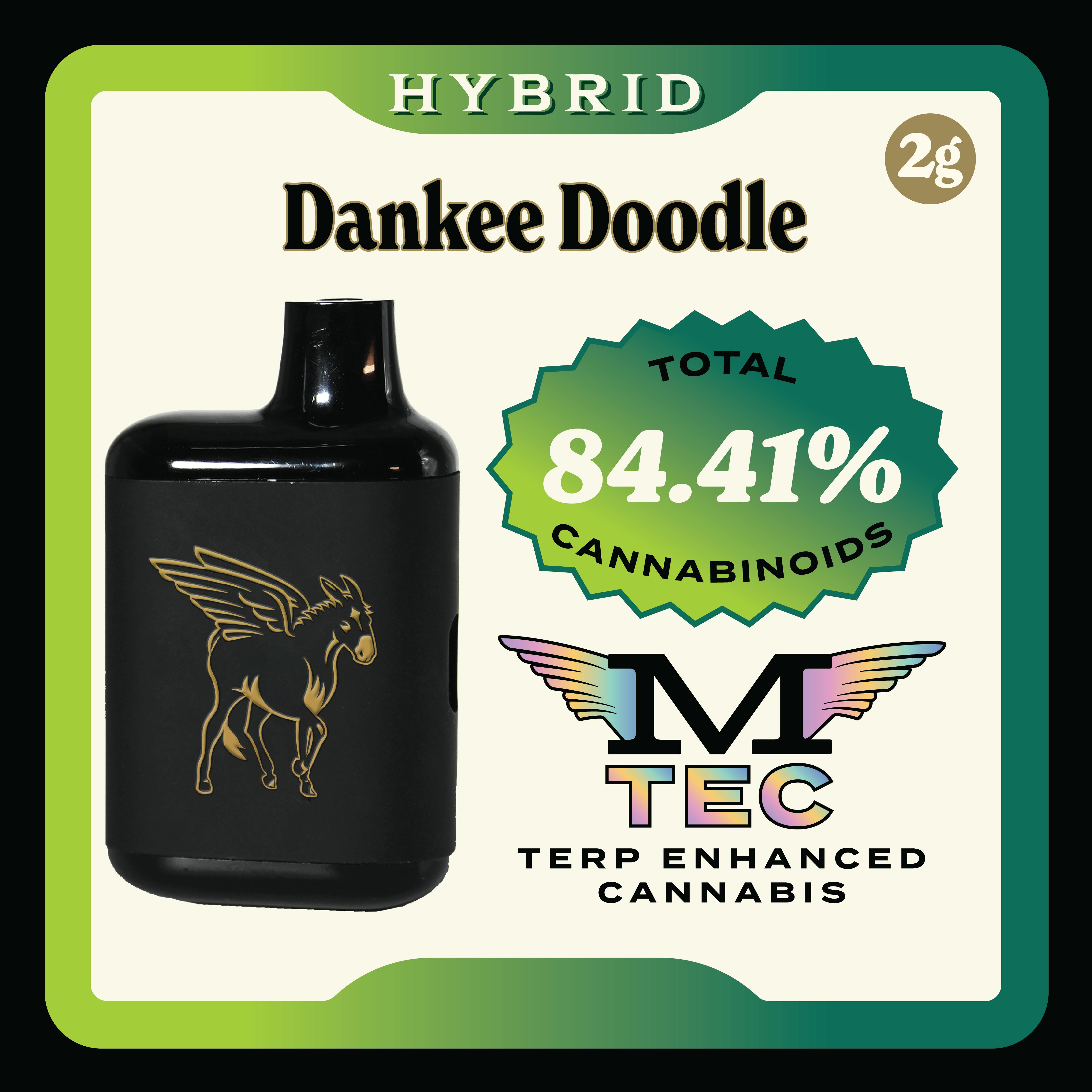 Mule Extracts - Dankee Doodle | M-TEC Disposable | 2g - 1