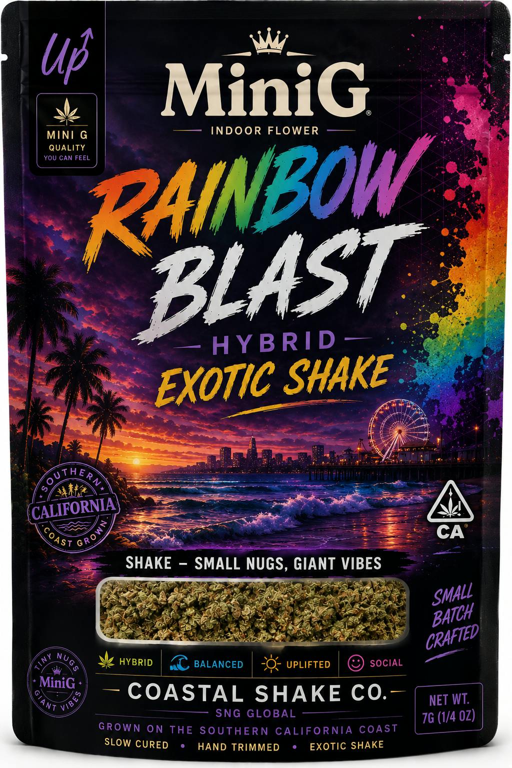 SNG Global - Rainbow Blast Sugar shake (hybrid) 28 gr - 1
