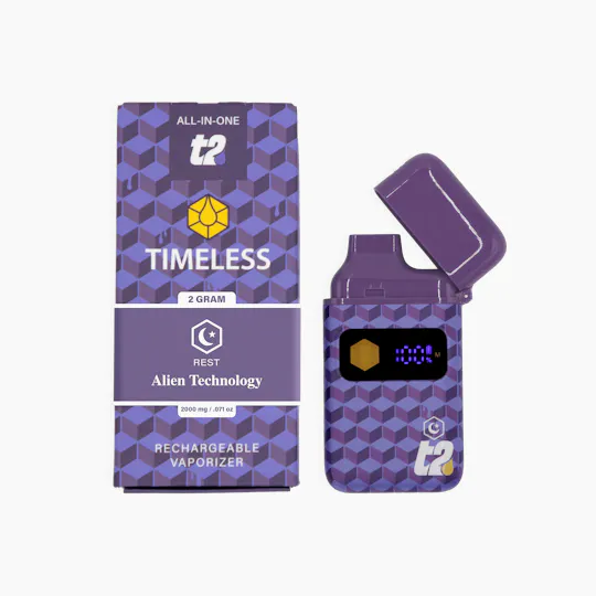 Timeless Vapes - Alien Technology | T2 Disposable | 2g - 1