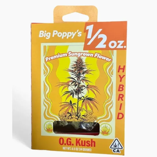 Poppy’s - Poppy's | Big Poppy's | OG Kush | Big Buds | 14g - 1