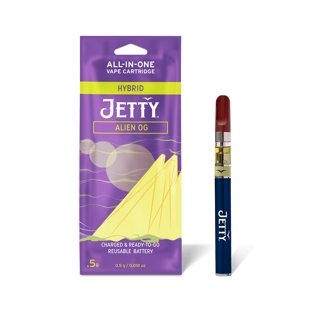 Jetty Extracts - Alien OG | Disposable | 0.5g - 1