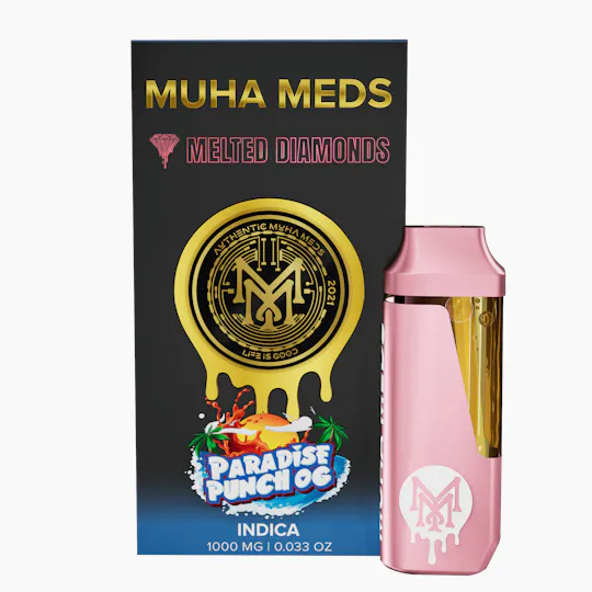 Muha Meds - Muha Meds | Paradise Punch OG | Melted Diamonds Disposable | 1g - 1