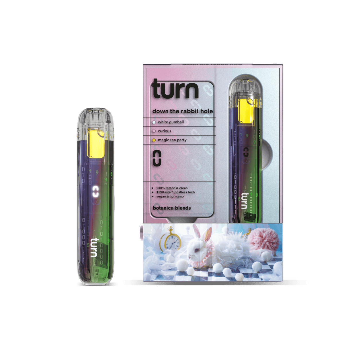 turn - Down The Rabbit Hole | Botanica Blends | AIO | Hybrid (1) - 1