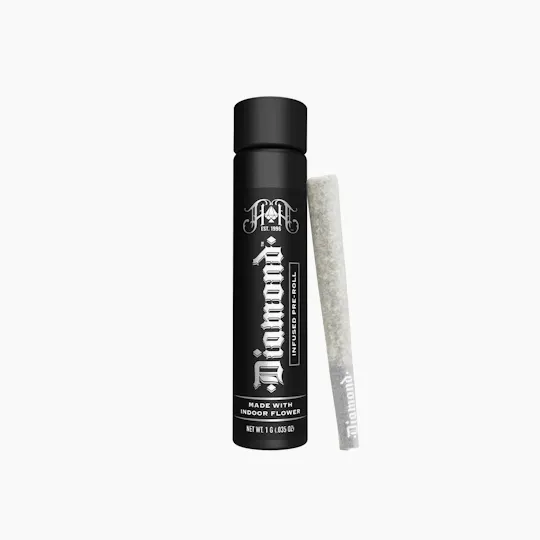 Heavy Hitters - CAM: Platinum OG | Indica - Diamond THCA-Infused Pre-Roll - 1G Joint - 1