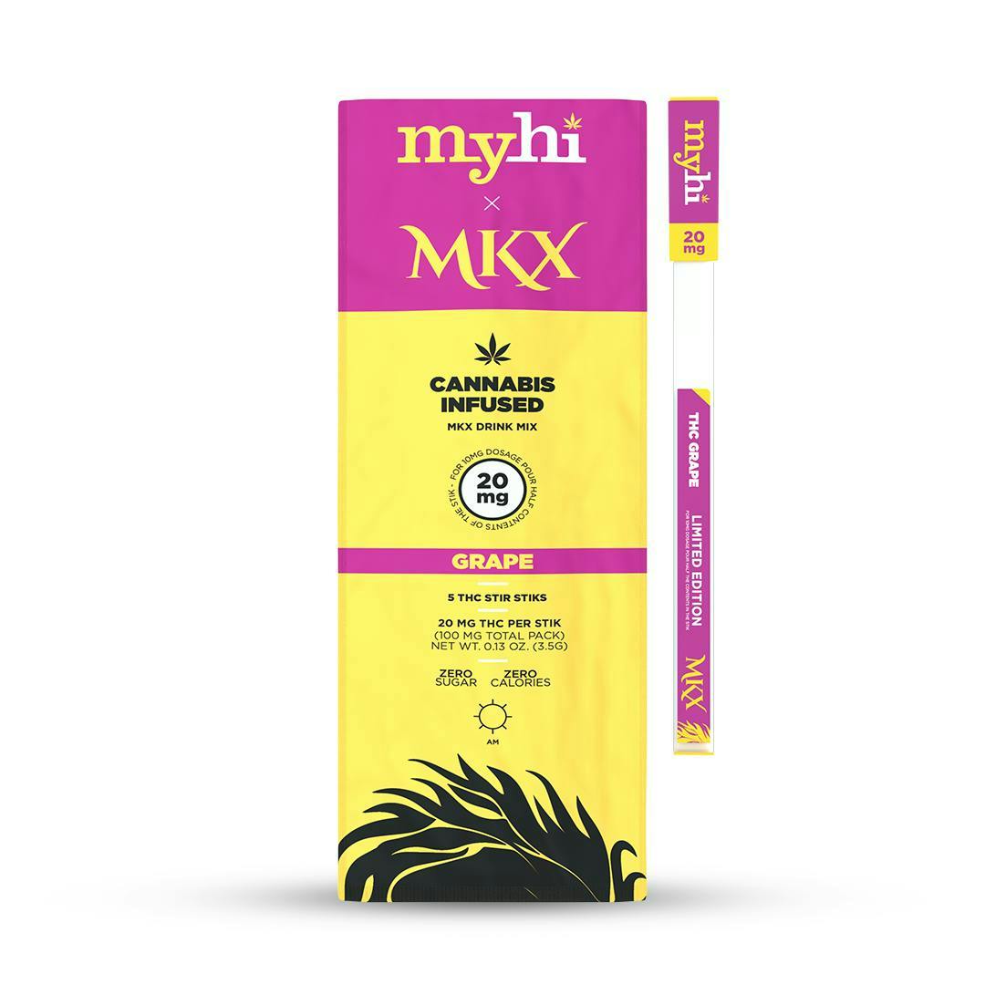 MKX Oil Co - Stir Sticks | Grape | Mix-Ins | 20mg/ea | 5pk - 1