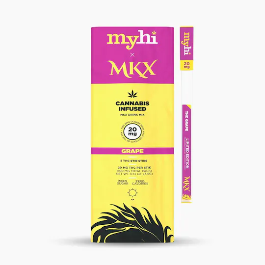 MKX Oil Co - Stir Sticks | Grape | Mix-Ins | 20mg/ea | 5pk - 1