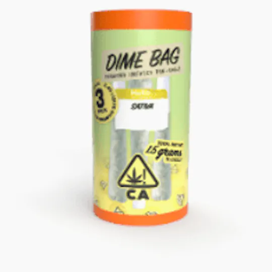 Dime Bag - Garlic Mintz | Infused Joints | 0.5g each | 3pk - 1