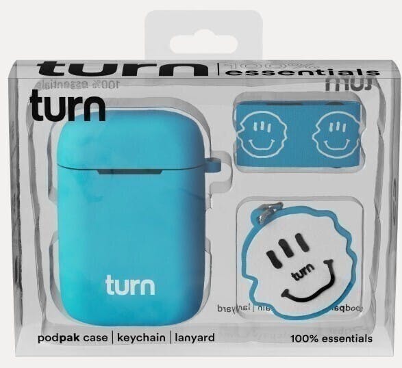 turn - Smiley Light Blue 100% Essentials Kit | Storage - 1