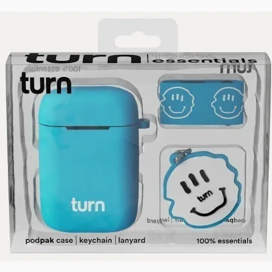 turn - Smiley Light Blue 100% Essentials Kit | Storage - 1