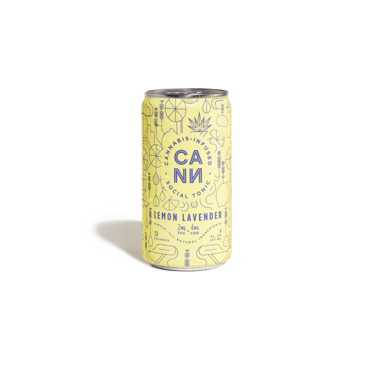 Lemon Lavender Social Tonic (6pk) - Cann