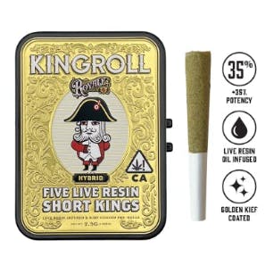 Kingroll - Kingroll Royale | Banana OG | Infused Minis | 0.5g each | 5pk - 1