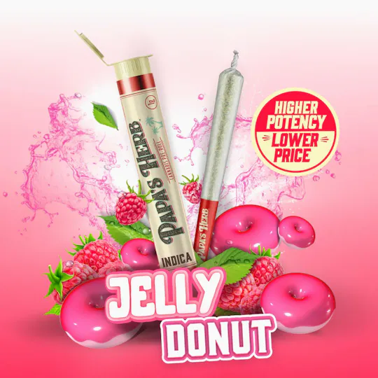 Papa's Herb - Jelly Donut | Joint | 1g - 1