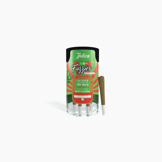 Fuzzies - Fuzzies | Delights | Watermelon Z | Infused Joints | 0.5g each | 5pk - 1
