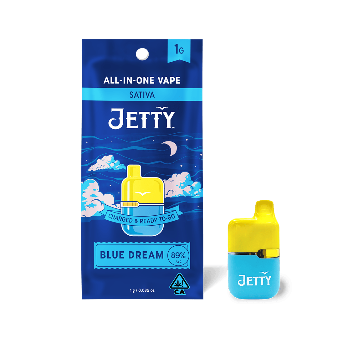 Jetty Extracts - Mini Tank | Blue Dream | Disposable | 1g - 1