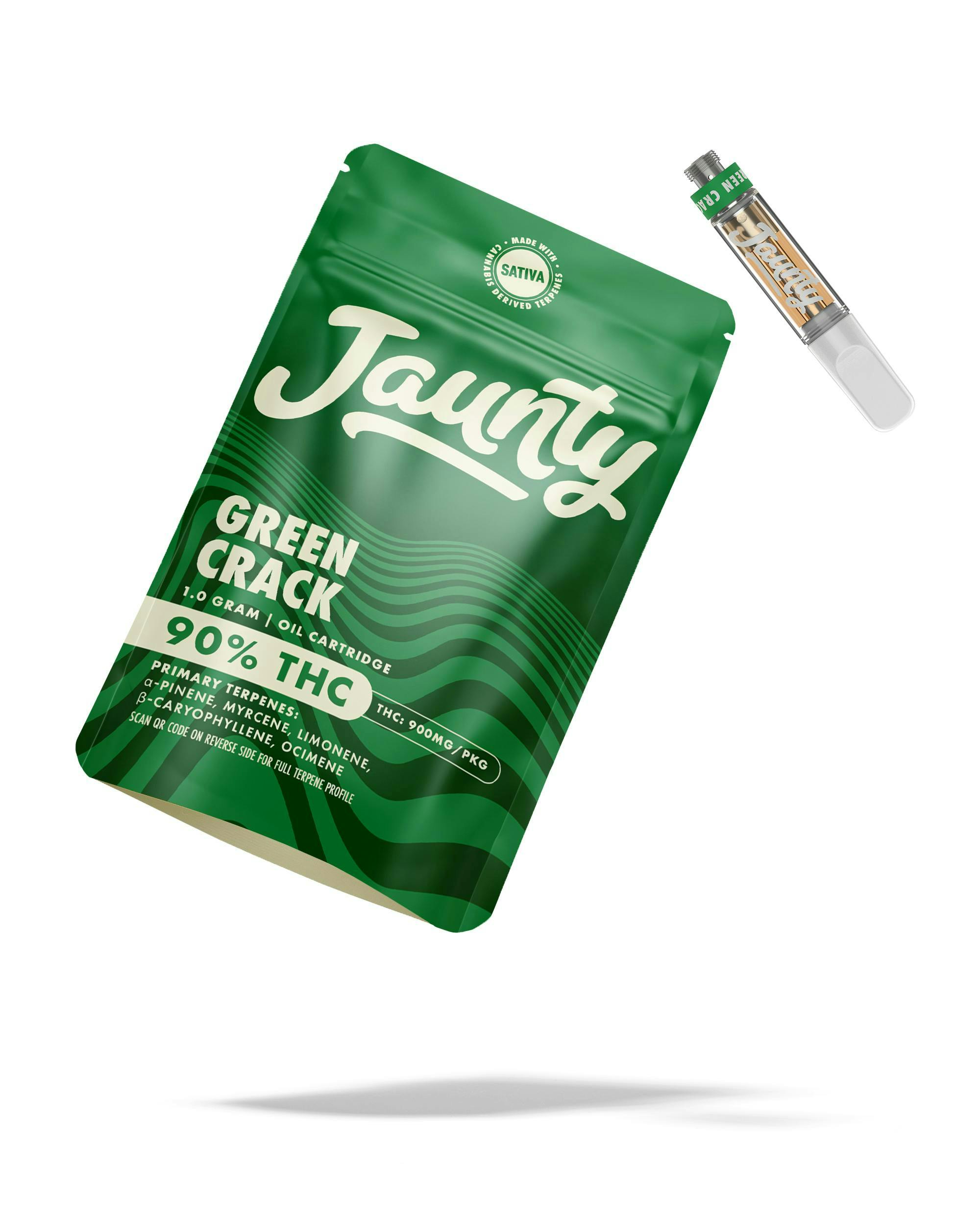 Jaunty - Green Crack | Cartridge | 1g - 1
