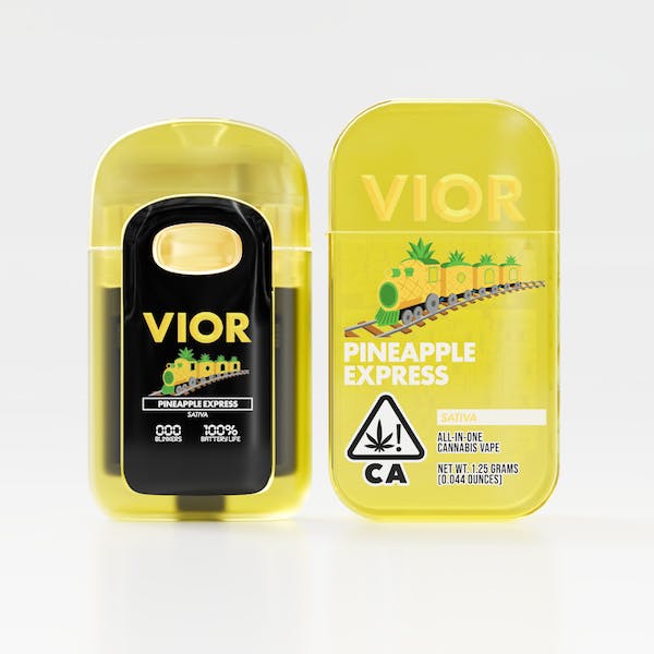 Vior Extracts - Pineapple Express | Premium Cannabis Oil Disposable | 1.25g - 1