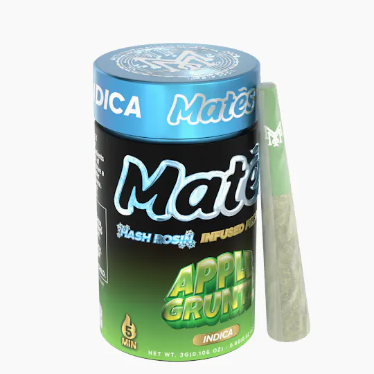 Muha Meds - Apple Gruntz | Infused Joints | 0.6g each | 5pk - 1
