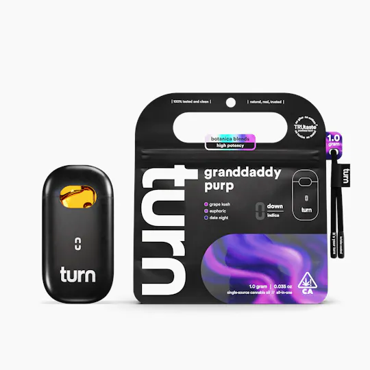turn - Granddaddy Purp | Botanica Blends | AIO | Indica (4) - 1