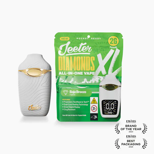 Jeeter - Jeeter | Baja Breeze | Diamonds XL 2G All-In-One Vape - 1