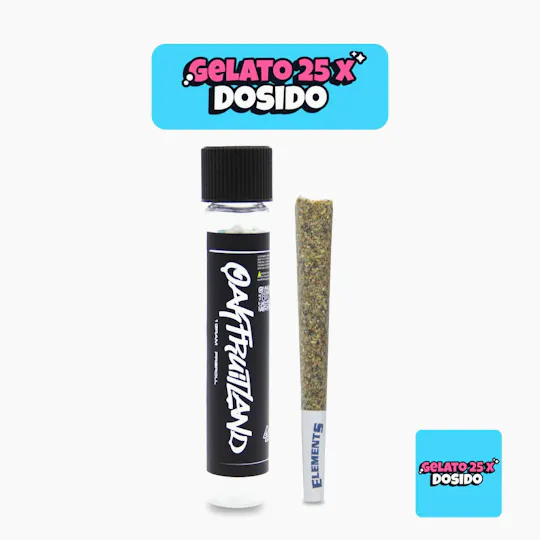 Oakfruitland (OFL) - Gelato 25 x Dosido | Joint | 1g - 1