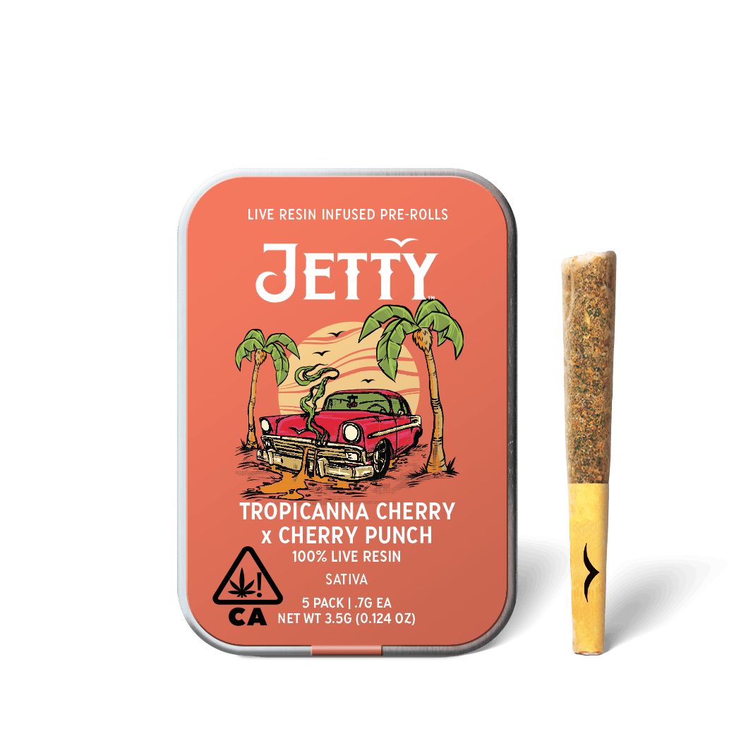 Jetty Extracts - Tropicana Cherry x Cherry Punch | Resin Infused Minis | 0.5g each | 5pk - 1