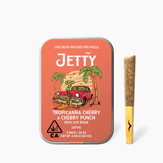 Jetty Extracts - Tropicana Cherry x Cherry Punch | Resin Infused Minis | 0.5g each | 5pk - 1