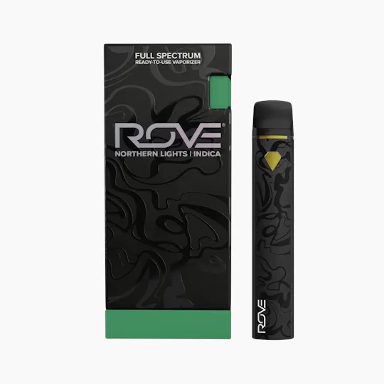 ROVE - Northern Lights | Melted Diamond Live Resin Vaporizer | 1.0g (Ready-To-Use) - 1