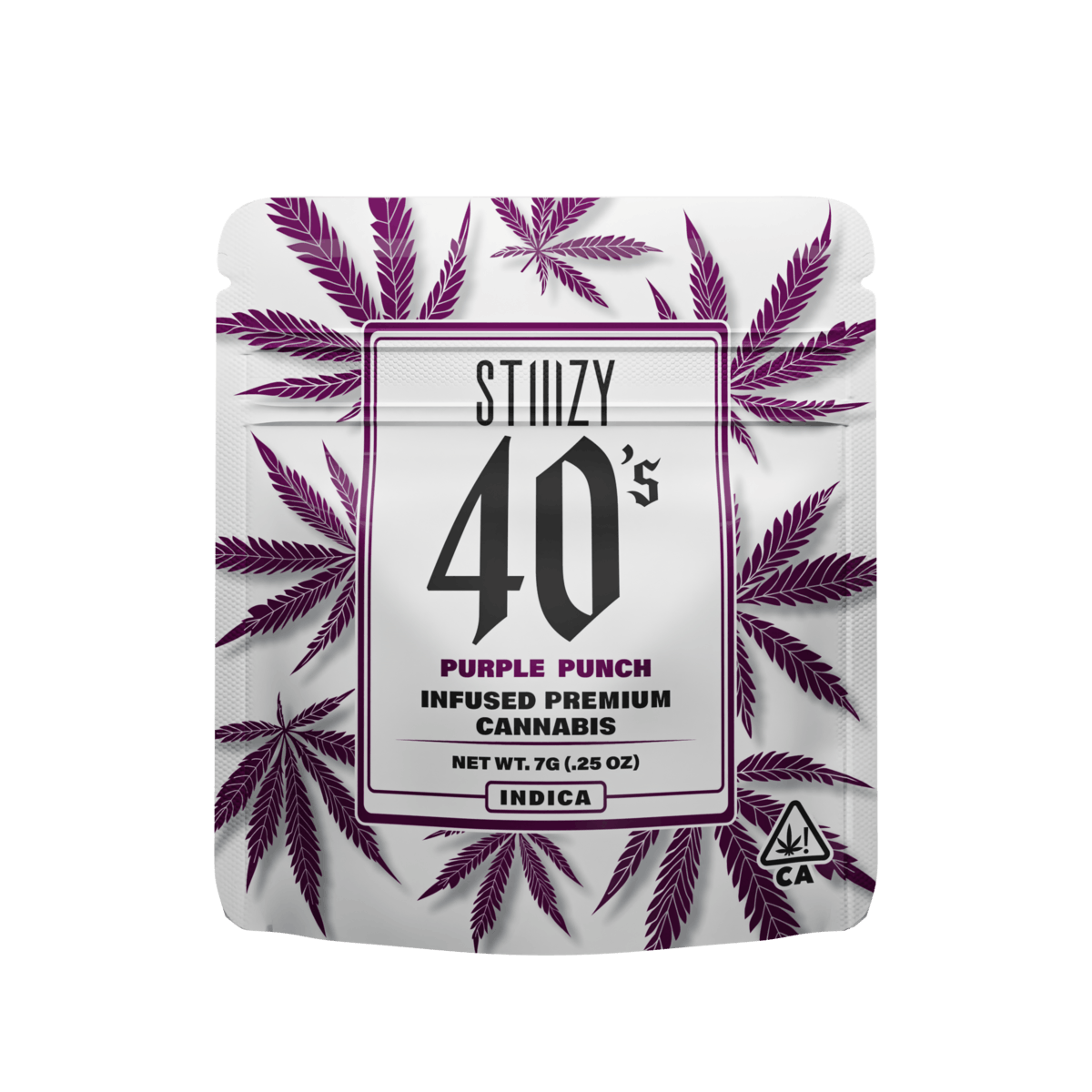 STIIIZY - - PURPLE PUNCH - 7G 40's Infused Flower - 1