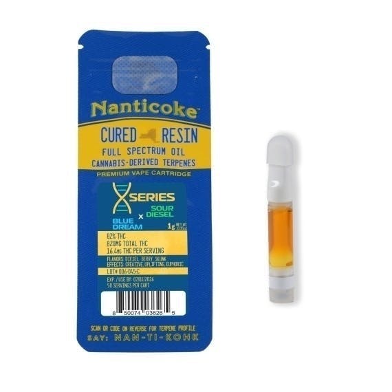 Nanticoke - Sour Diesel x Blue Dream | Cartridge | 1g - 1