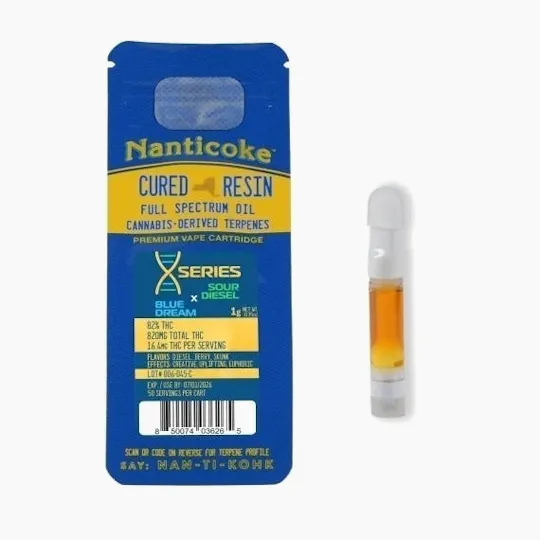 Nanticoke - Sour Diesel x Blue Dream | Cartridge | 1g - 1