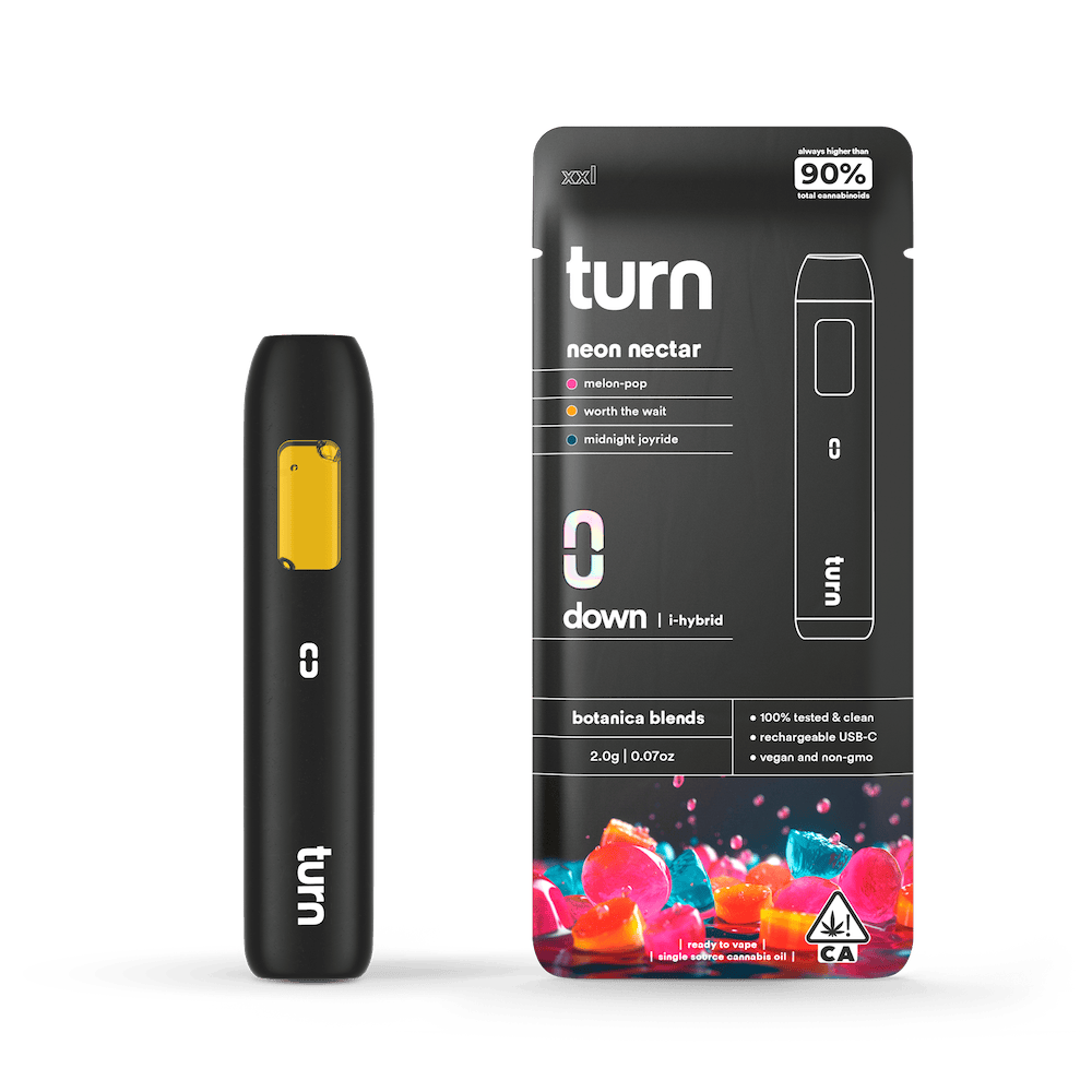turn - Neon Nectar | Botanica Blends | AIO | Indica-Hybrid | turnpen | 2g (1) - 1